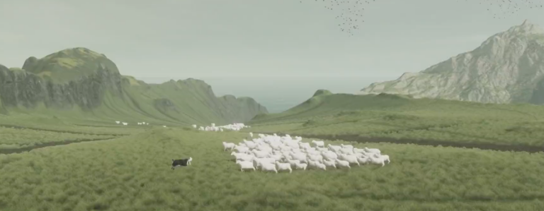 Annunciato The Free Shepherd, Dove Si Controlla un Cane Pastore