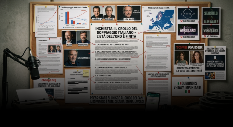 L’inchiesta: Perché il doppiaggio italiano sta perdendo la voce (e la qualità)